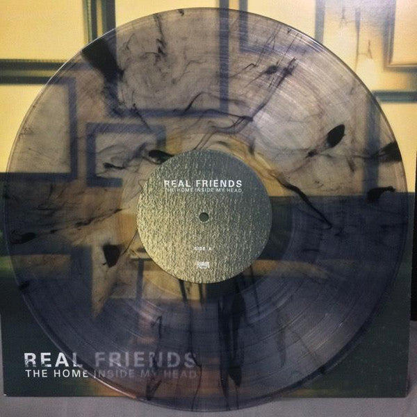 Real Friends : The Home Inside My Head (LP, Album, Mil)