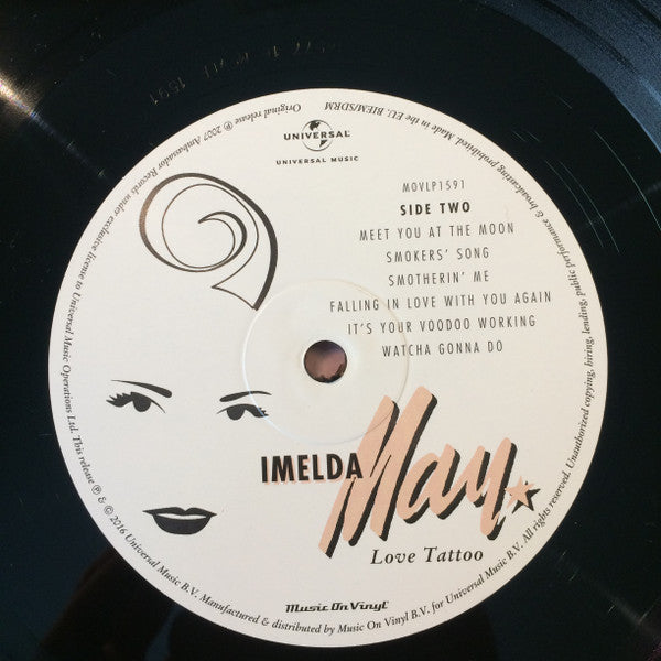 Imelda May : Love Tattoo (LP, Album, RE, 180)