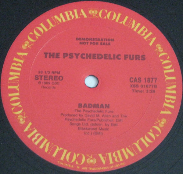 The Psychedelic Furs : Should God Forget (12", Promo)