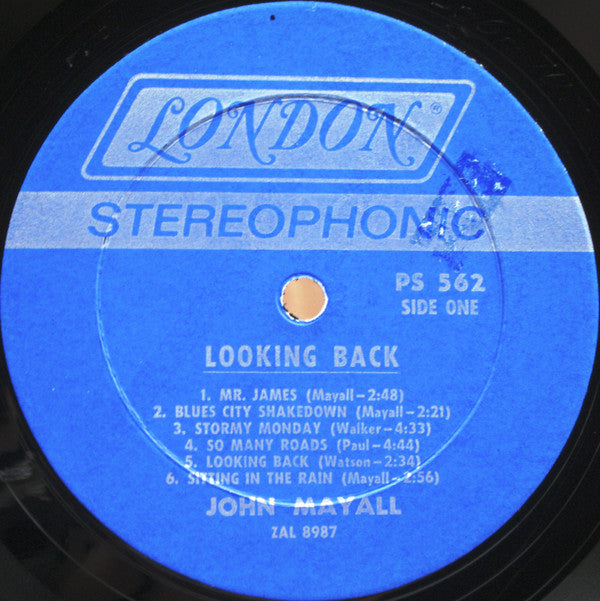 John Mayall : Looking Back (LP, Album, Comp, Gat)