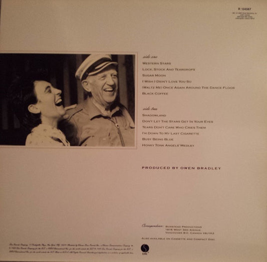 k.d. lang : Shadowland (The Owen Bradley Sessions) (LP, Album, Club)