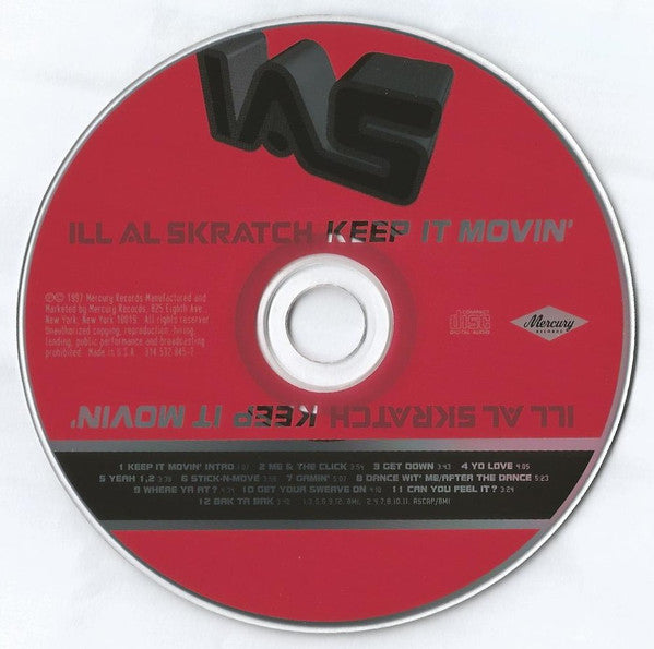 Ill Al Skratch : Keep It Movin' (CD, Album)