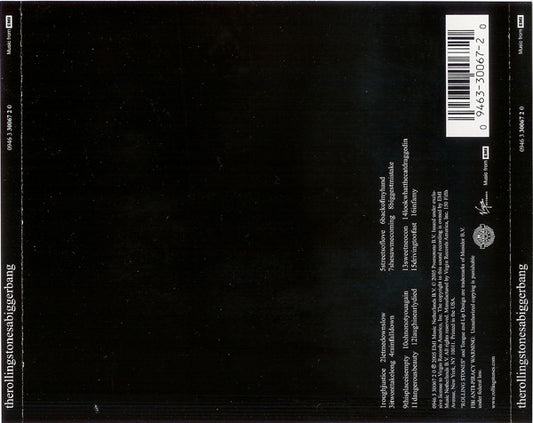 The Rolling Stones : A Bigger Bang (CD, Album)