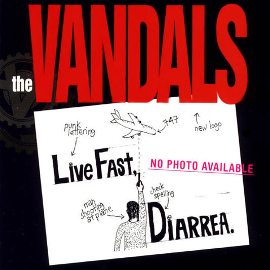 The Vandals : Live Fast Diarrhea (LP, Album, RE, Gre)