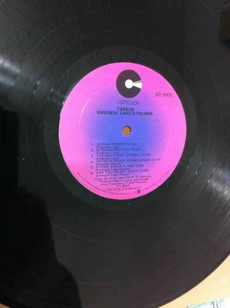 Emerson, Lake & Palmer : Tarkus (LP, Album, RE, Mon)