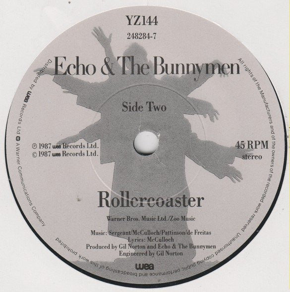 Echo & The Bunnymen : Lips Like Sugar (7", Single)