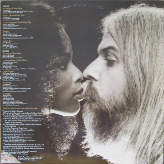 Leon & Mary Russell : Wedding Album (LP, Album, Win)