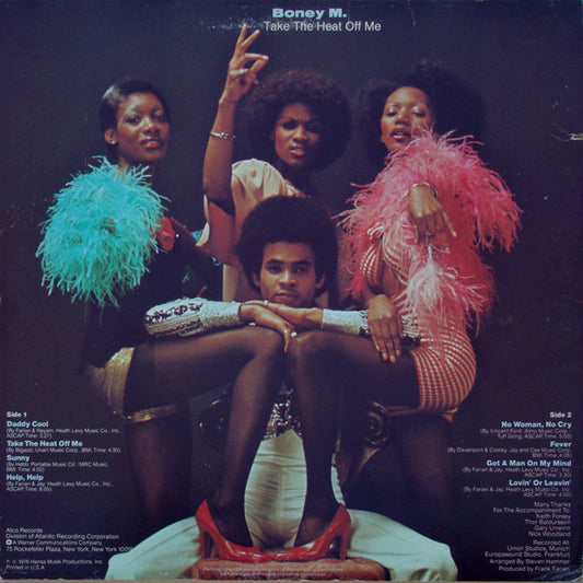 Boney M. : Take The Heat Off Me (LP, Album)