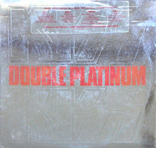 Kiss : Double Platinum (2xLP, Album, Comp, San)