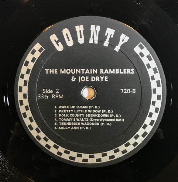 The Mountain Ramblers : Mountain Dance Music from the Blue Ridge (LP, Album)