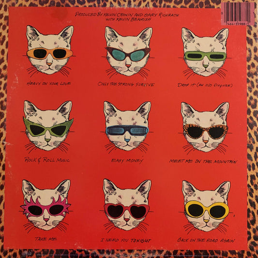 REO Speedwagon : Nine Lives (LP, Album, Ter)