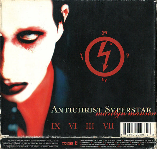 Marilyn Manson : Antichrist Superstar (CD, Album, RE)