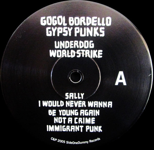 Gogol Bordello : Gypsy Punks (Underdog World Strike) (2xLP, Album, RE)