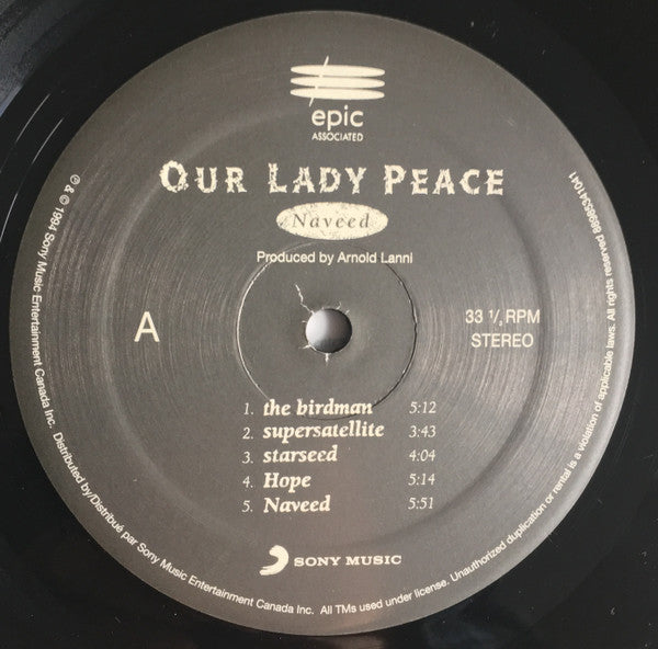 Our Lady Peace : Naveed (LP, Album, RE)