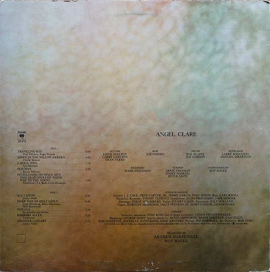 Garfunkel* : Angel Clare (LP, Album, RE, Pit)