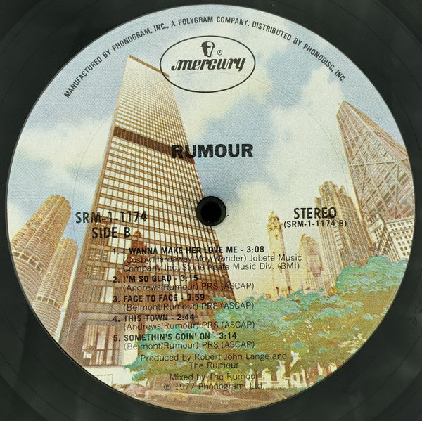 The Rumour : Max (LP, Album, San)