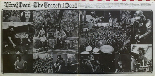 The Grateful Dead : Live/Dead (2xLP, Album, RP, Jac)