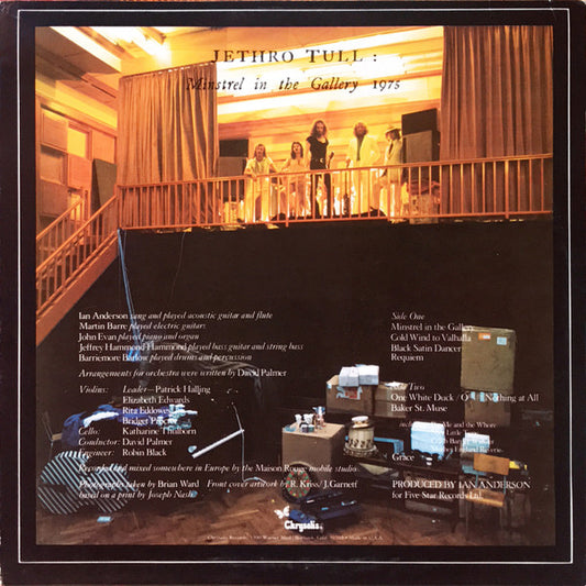 Jethro Tull : Minstrel In The Gallery (LP, Album)