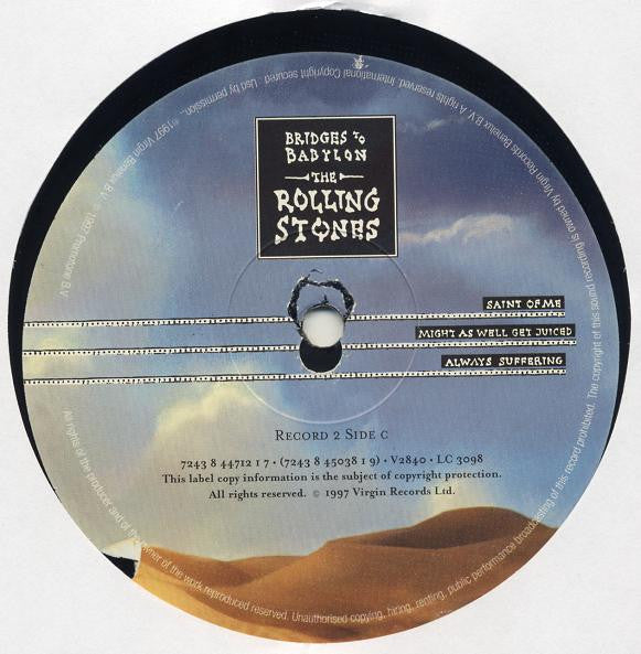 The Rolling Stones : Bridges To Babylon (2xLP, Album)