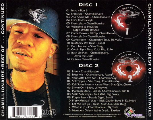 Chamillionaire : Best Of... Continued (2xCD, Comp)