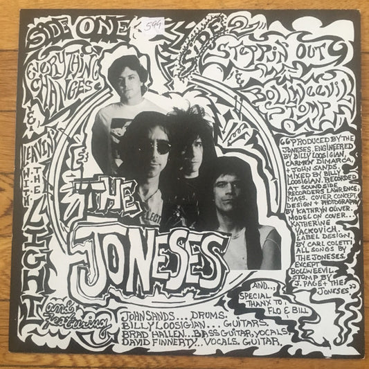 The Joneses (4) : Everything Changes (12", EP)