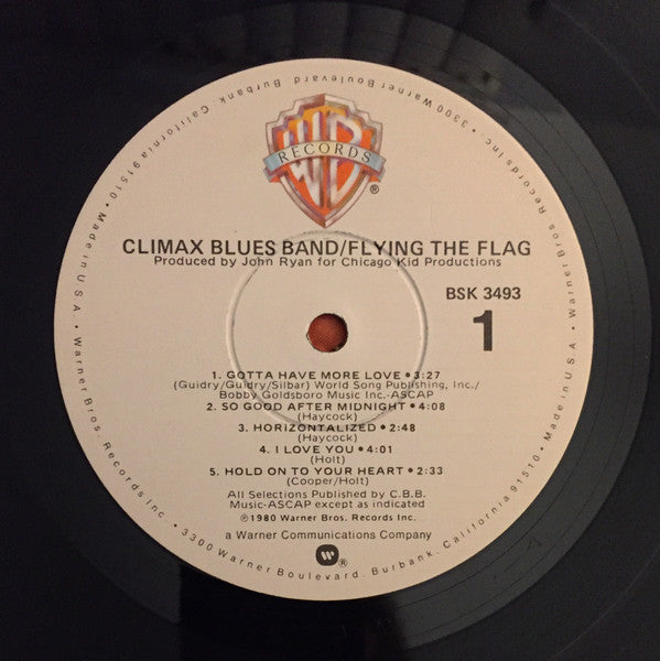 Climax Blues Band : Flying The Flag (LP, Album, Cap)