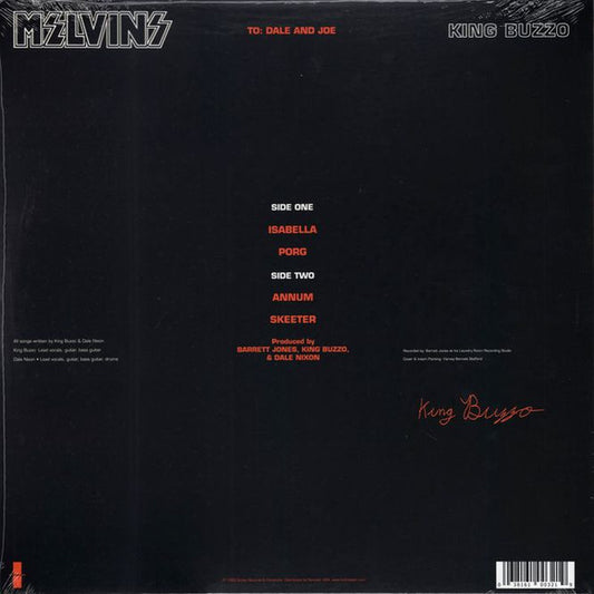 Melvins : King Buzzo (12", EP, RE)