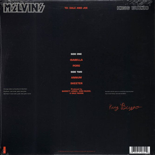Melvins : King Buzzo (12", EP, RE)