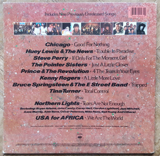USA For Africa : We Are The World (LP, Album, Car)