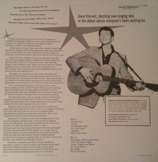 Gene Vincent & His Blue Caps : Bluejean Bop! (LP, Album)
