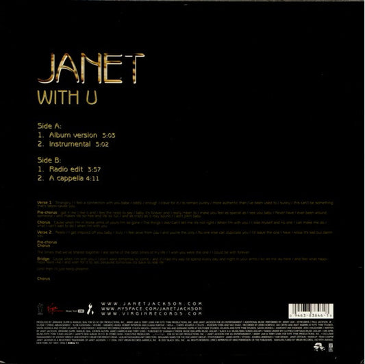 Janet* : With U (12")