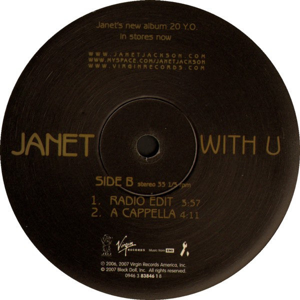 Janet* : With U (12")