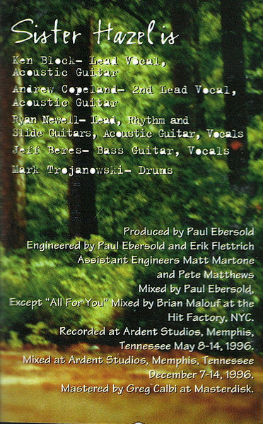 Sister Hazel : ...Somewhere More Familiar (Cass, Album, Dol)