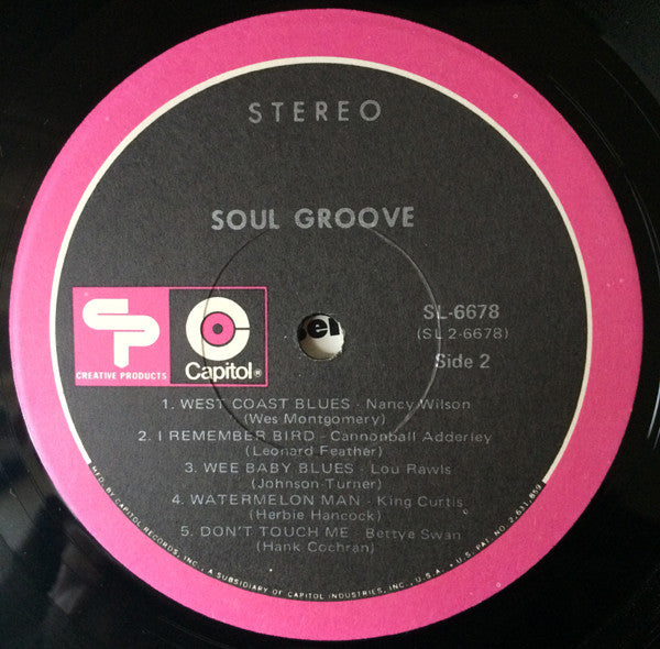 Various : Soul Groove! (LP, Comp)
