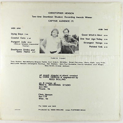 Christopher Henson : Captive Audience (LP, Album)