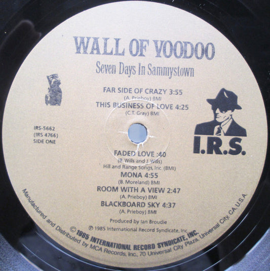 Wall Of Voodoo : Seven Days In Sammystown (LP, Album, Pin)