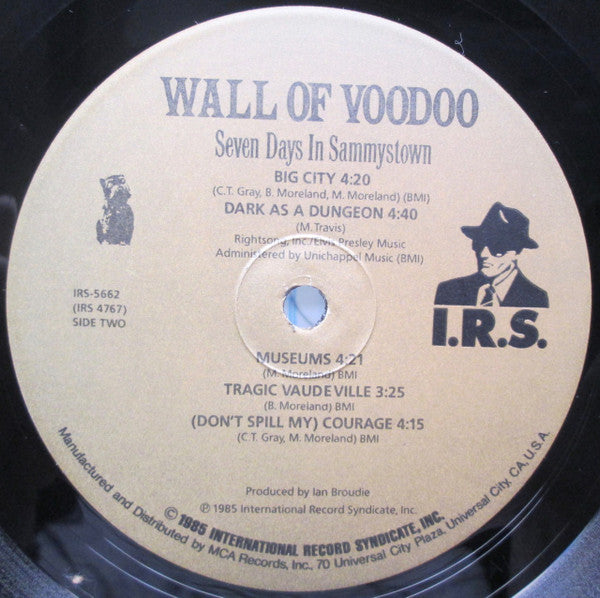 Wall Of Voodoo : Seven Days In Sammystown (LP, Album, Pin)