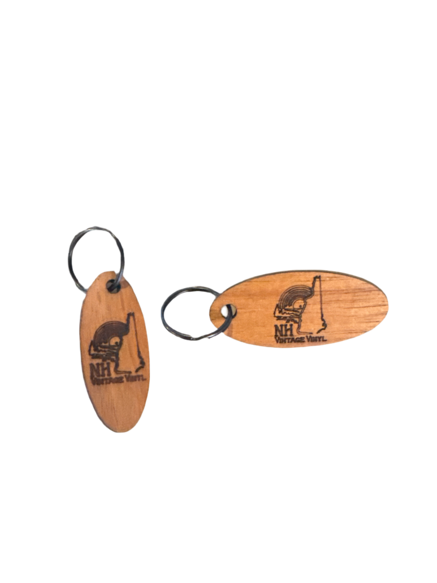 NHVV Wooden Keychain