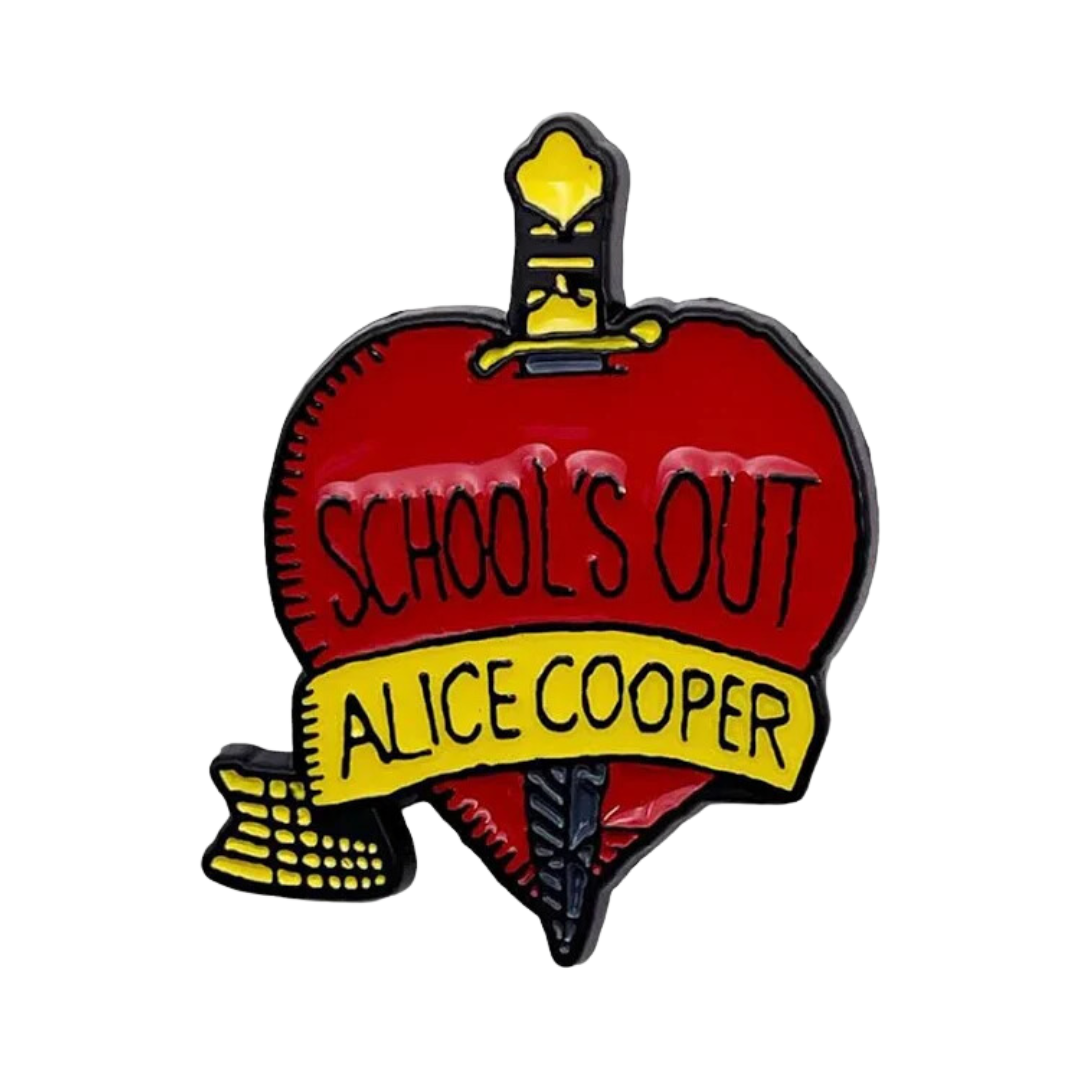 Alice Cooper - School's Out Enamel Pin