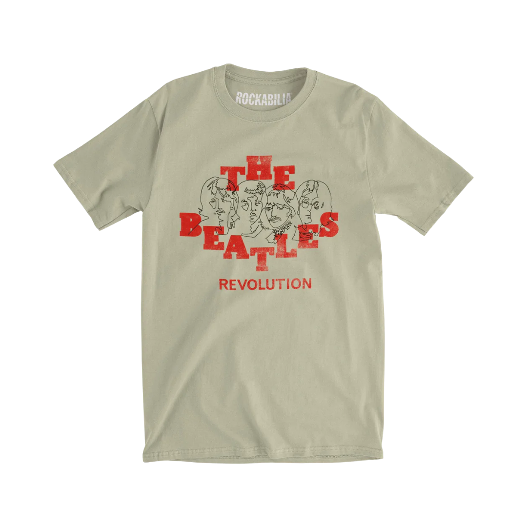 Beatles Revolution Slim Fit T-shirt