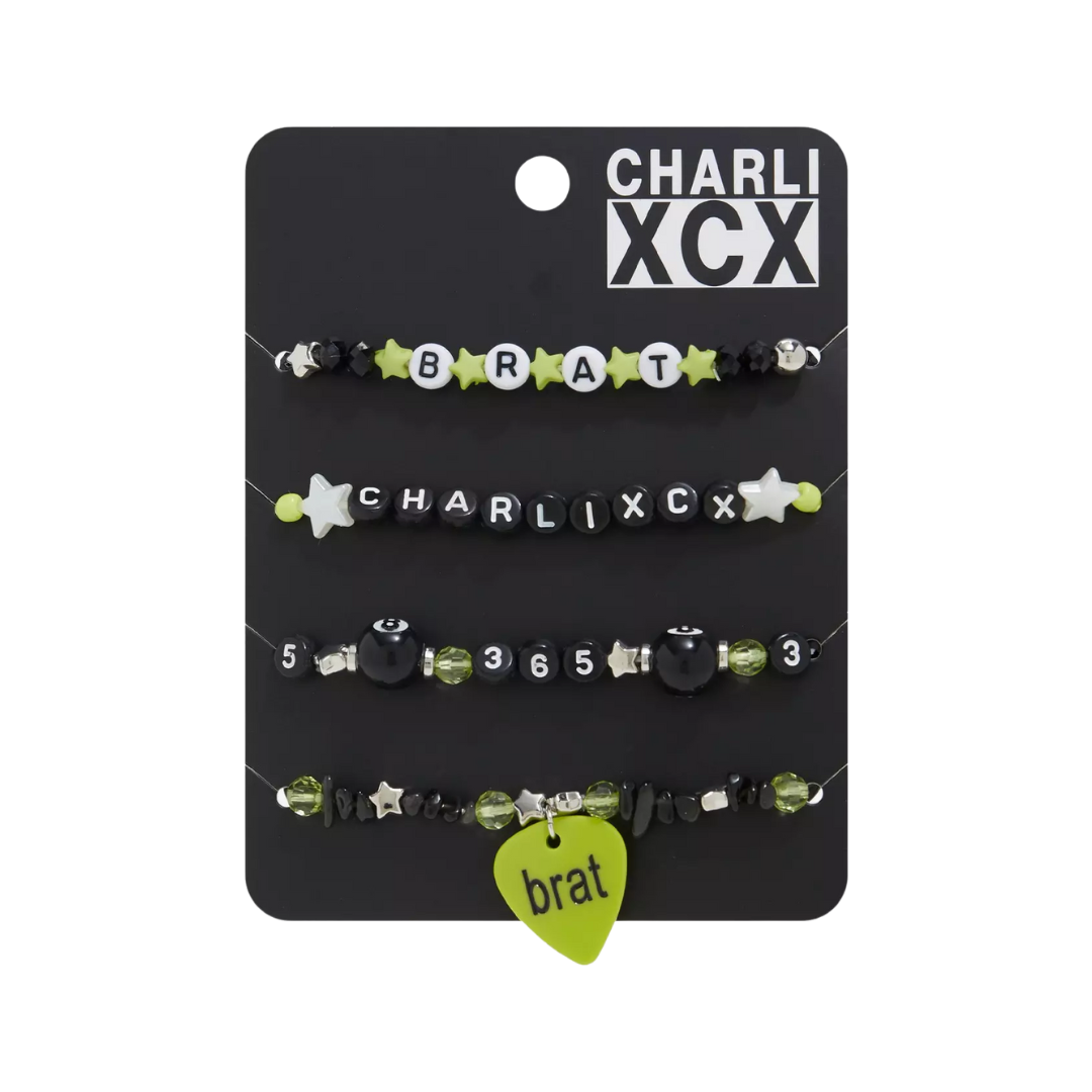 Charli XCX Brat Bracelet Set