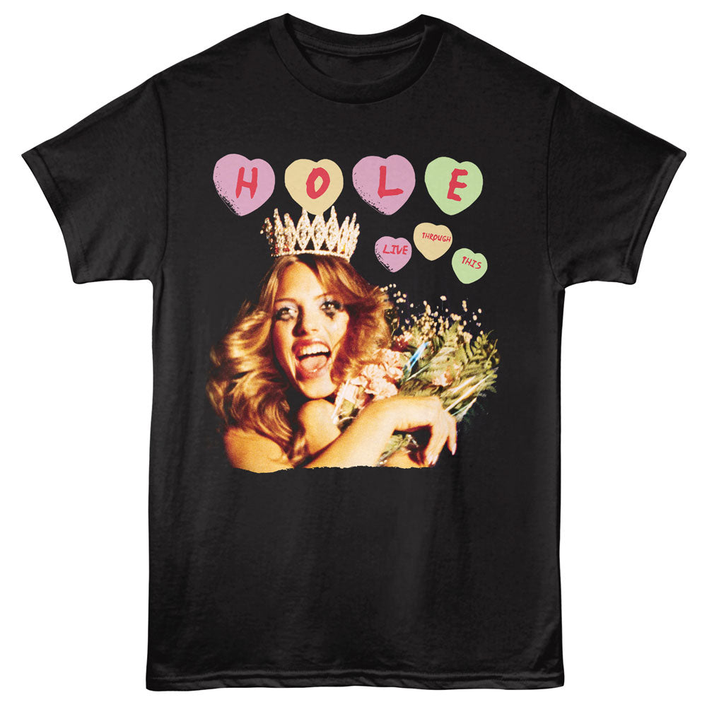 Hole Live Through This Candies T-Shirt t-shirt