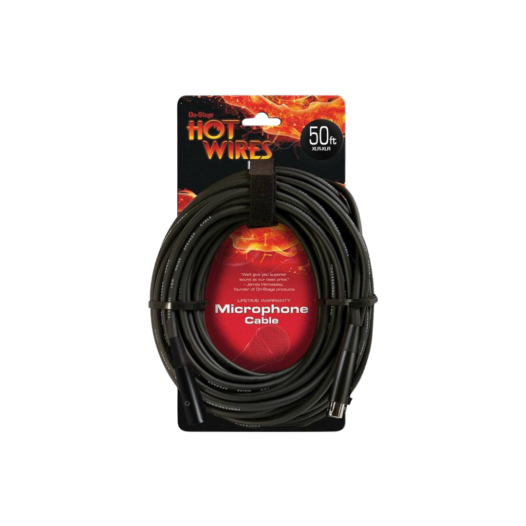 Hot Wires 50' XLR Mic Cable
