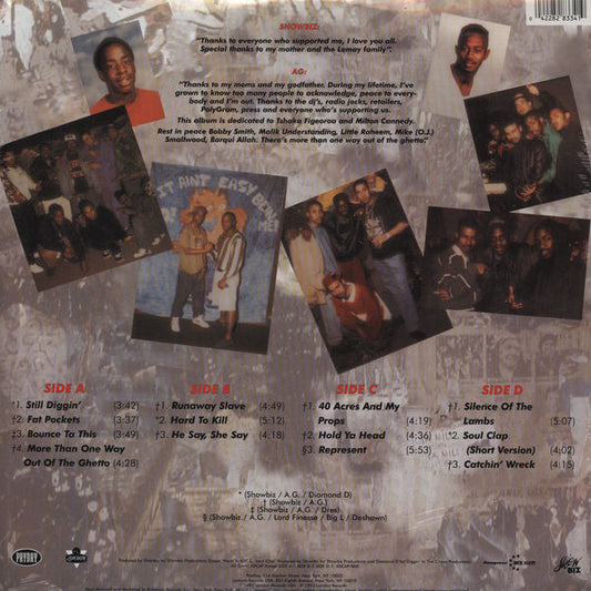 Showbiz & A.G. - Runaway Slave 2LP *BOOTLEG*