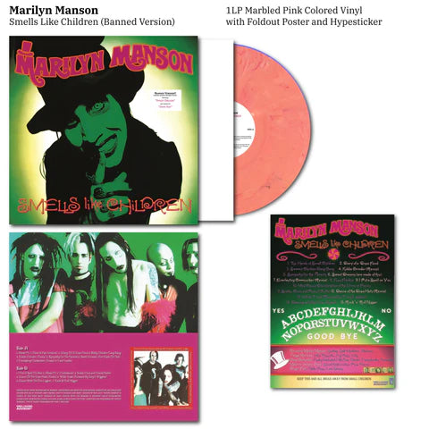 Marilyn Manson - Smells Like Children LP UNOFFICIAL pressing