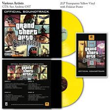 Grand Theft Auto San Andreas Soundtrack 2LP UNOFFICIAL pressing