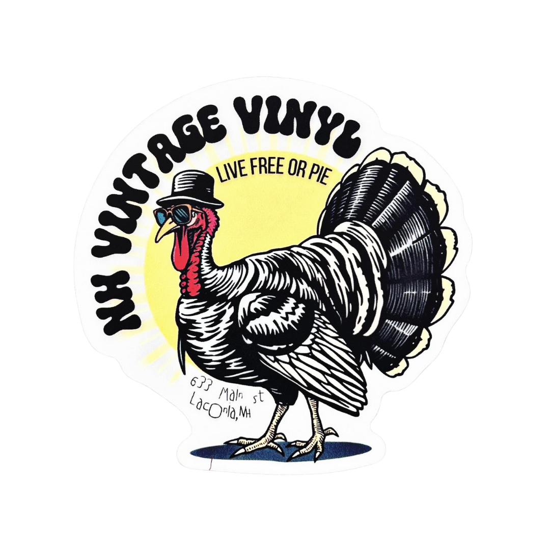 NHVV Live Free or Pie Sticker