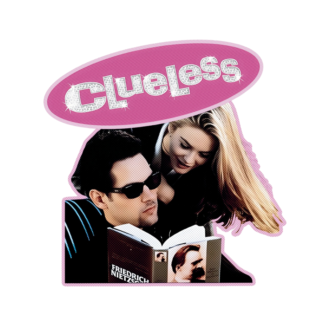Clueless Sticker