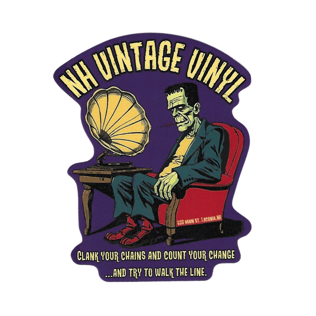 NHVV Ramble On Rose Frankenstein Monster Sticker