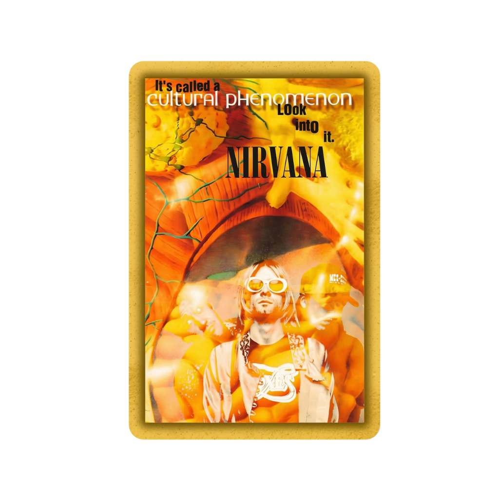 Nirvana Look Into It Sticker